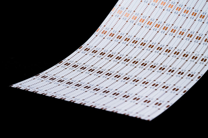 COB for LED strip fpcb 2216-147leds /PCS-8*502-24V-silver or white board flexible pcb manufacturer