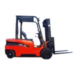 600Ah Battery Electric Forklift 3 Ton Triple Stage Mast 48V Battery Voltage