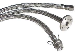 Quality Nut Metal Stainless Steel Braided Flexible Hose Pipe Customized Diameter 8-850mm wholesale