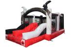 3 Layers PVC Material Blow Up Houses For Birthday Parties Goat Themed