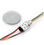 Engineering Plastics Housing Capsule Slip Ring OD 8.5mm For Rotary Sensors