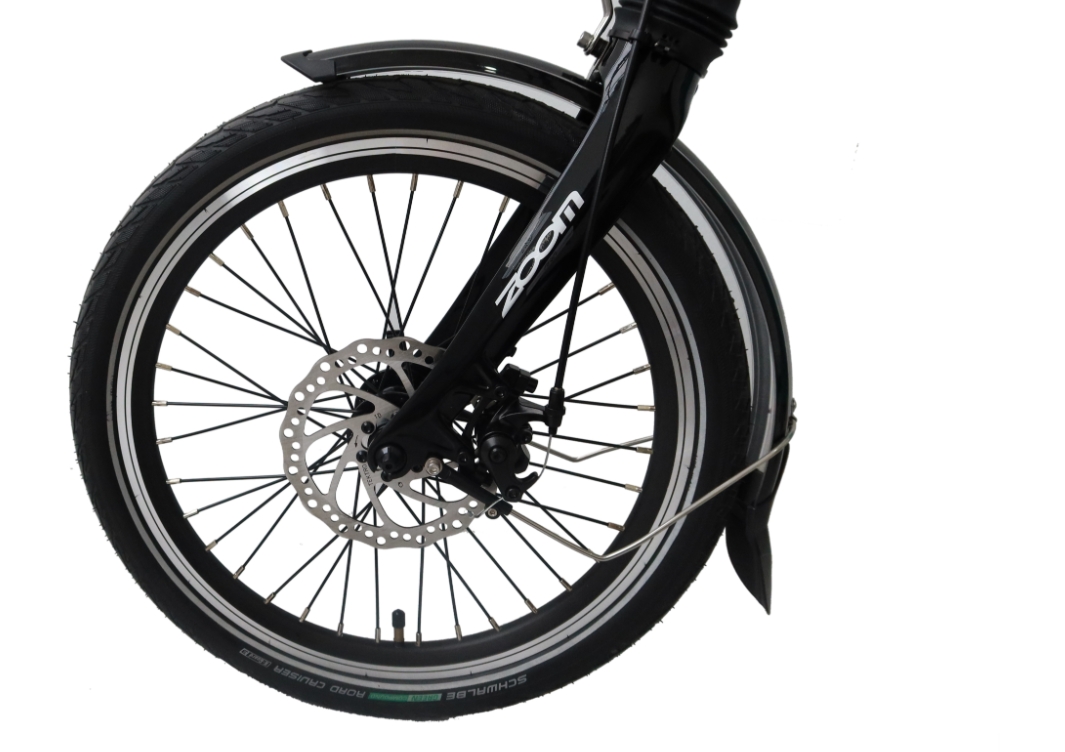 Hidden Battery Mid Drive Electric Bike Max Speed 30km/h 20 Inch Folding Ebike 250W
