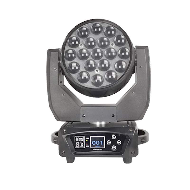 300W 14 Color Blank Color Wheel RGBW LED Bee Eye Zoom Wash Moving Head Stage DJ Light