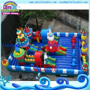 Quality Commerial inflatable priness bounce house , inflatable castle for kids wholesale