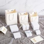 Ring Earrings Gift Boxes Jewellery Display Box With Hot Stamping Cute Design