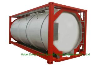 Quality 316 Stainless Steel 20 FT ISO Bulk Liquid Tank Container For Hazardous Liquids wholesale