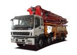 Truck Mounted Concrete Pump 150m³/h Output in Theory S Pipe Valve 289KW Rated