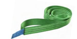 Quality Safety Factor Flat Webbing Sling For Heavy Duty Lifting 2000 Kgs Working Strength wholesale