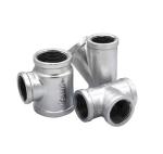 Industrial Grade Sand Blasting Finish Nickel Plated Brass Compression Fittings
