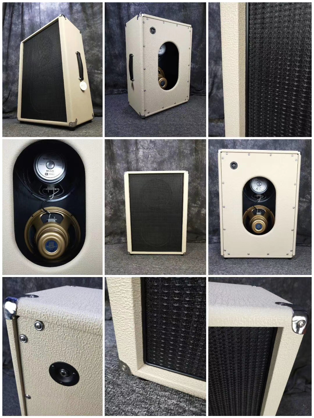 Custom Grand Guitar Bass Amplifier Speaker Cabinet with Kinds Tolex and Speaker Option