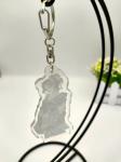 transparent Acrylic Sheet Keychain Engraved double sided printing