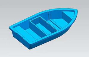 Quality 2.3m Boat Mould Oxidation Resistance No Leakage 2.5 To 3mm wholesale