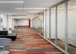 Square Meters Size Glass Partition Wall System Single Glazed Framed Customized