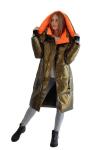 FODARLLOY New Collection Hooded Cotton-padded Clothes Slim Long Down Winter