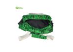 Unisex Water Resistant Padded Tapestry Duffle Bag Wheels Free Travel