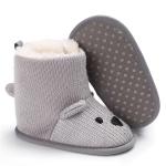 Amazon hot Cotton fabric Knitting 0-2 years prewalker baby boots bootie