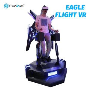 Quality Electric Trailer Mobile 9D VR Cinema Standing Up Flight Shooting wholesale