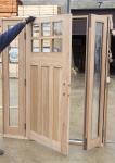 Modern European Style Pine Solid Wood Internal Doors SGS Approved