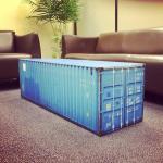Industrial Shipping Container Furniture Coffee Table Container Cabinet
