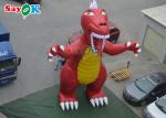 PVC Tarpaulin Giant Inflatable Raptor Dinosaur Air Balloon Dinosaur