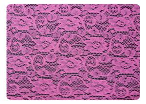 Quality Simplified Crochet Lace Fabric , 65% Terylene + 35% Cotton CY-CT8537 wholesale