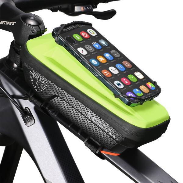 KOOTU Bike And Cycle Accessories , Rainproof Bicycle Top Tube Bag CE Certificati