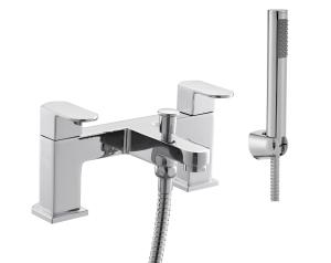Quality Simple Design Chrome Bathroom Mixer Tap Faucet With Ceramic Valve wholesale