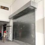 Electric Roller Shutter Aluminum Sliding Door for Fire Fighting Vehicles