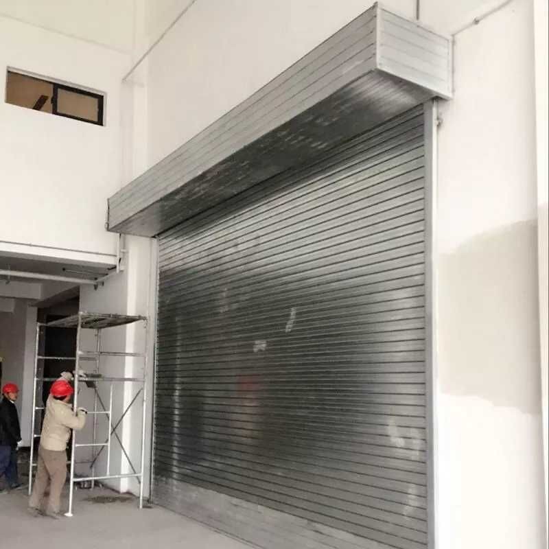 Electric Roller Shutter Aluminum Sliding Door for Fire Fighting Vehicles