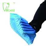 Non Woven PP Dental Protective Wear , Non Slip Disposable Shoe Covers