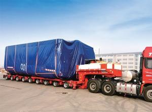 Quality Safe Heavy Load Transportation Hydraulic Axis Lowbed Trailer Jost Kingpin wholesale
