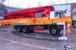 Heavy Concrete Construction Equipment 36m Concrete Boom Pump Stabilization