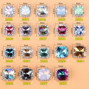 Quality Hot NEW Wholesale Alloy Jewelry 3D Nail Art Jewelry Nail rhinestones Sticker Supplier Number ML2080-2098 wholesale