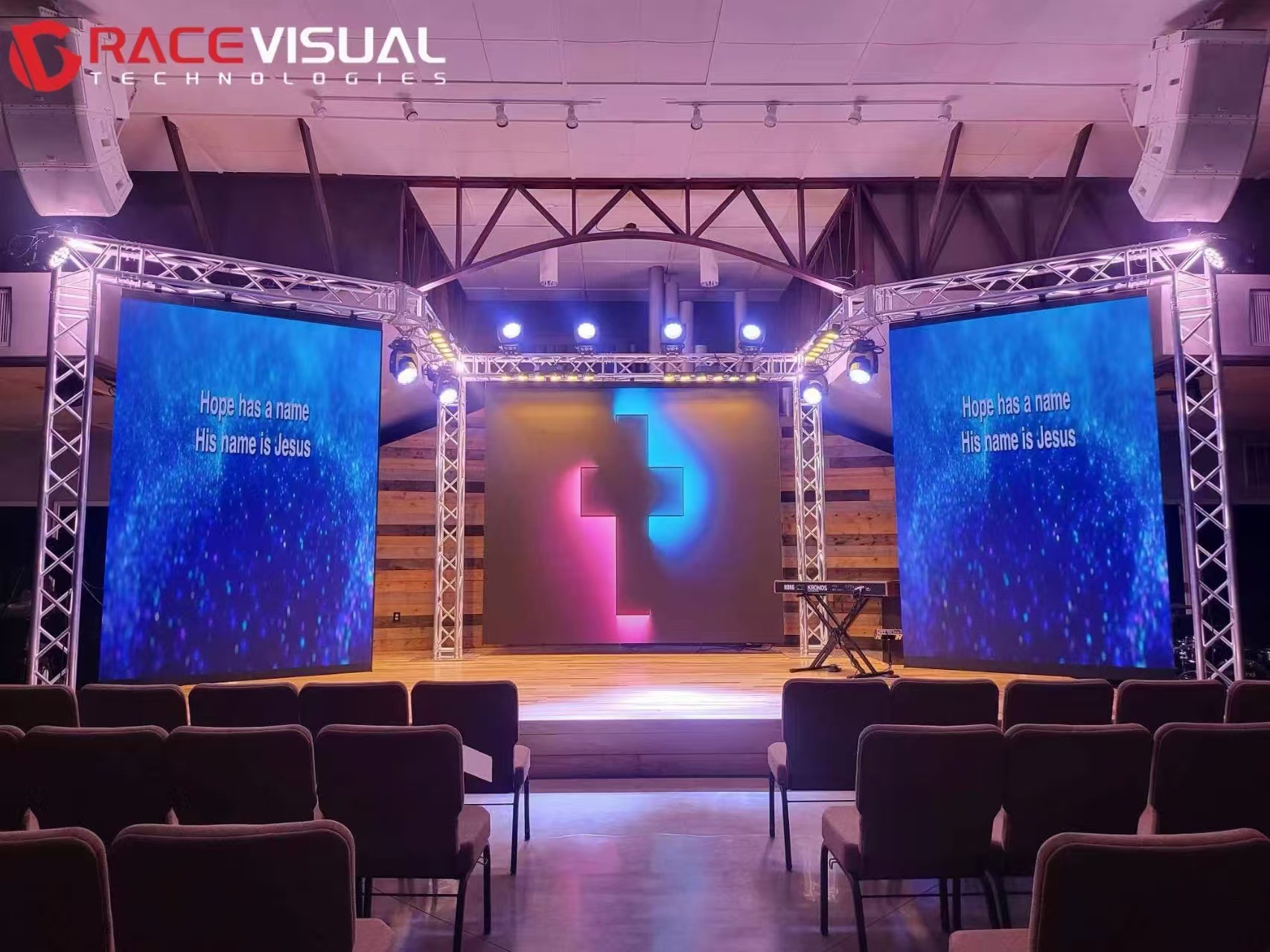 Energy-Efficient IRA LED Display - High Brightness, High Refresh Rate, International Certifications