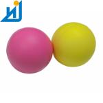 Silicone Yoga Massage Ball Black Gray 62MM With Custom OEM Logo Stable