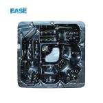 3 Seats 2 Lounges Spa Massage Hot Tub 1800L Water Capacity