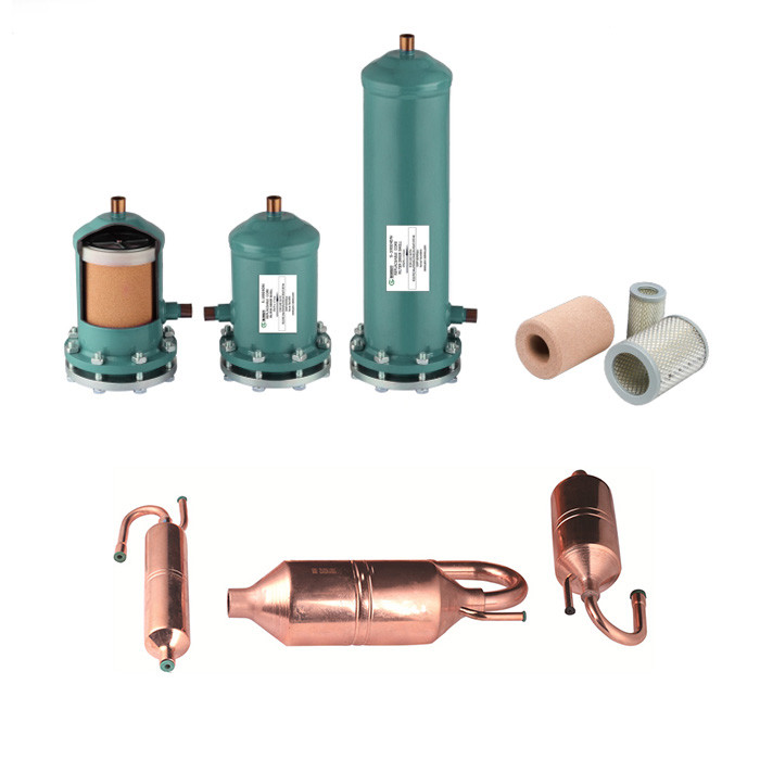Customized Dry Filter For Refrigerator CFC HCFC HFC POE Oil Refrigerants