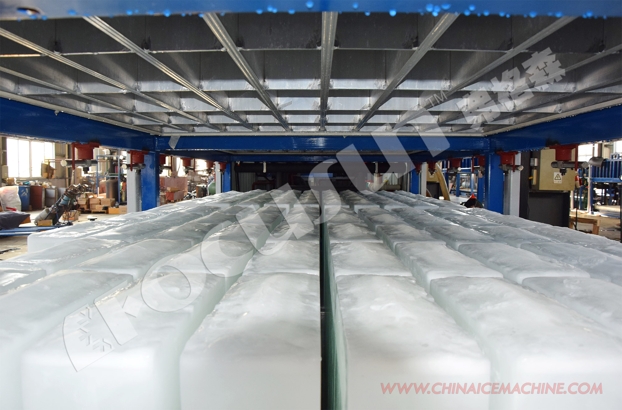 Germany Bitzer Compressor Type Flake Ice Maker for Fishing Vessels 10ton/day Capacity