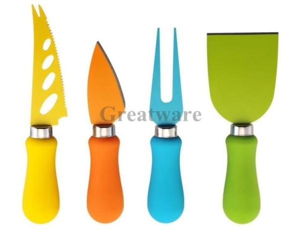 Cheap Multi-Colored Cheese Knife Set for sale
