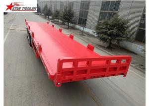 Quality 13 Meters 3 Axles 48 Ft Aluminum Flatbed Trailer 13165x2550x1500mm wholesale