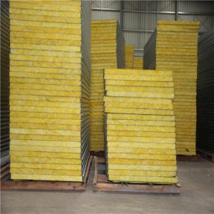 Quality prefabricated house use 50mm insulated aluminum glass wool sandwich roof panels wholesale