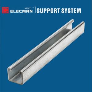 Quality 12 Gauge 2.6mm Strut Channel Powder Coated Galvanized Steel wholesale