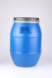 Quality Round 30L Blue Oil Drum HDPE Plastic Drum With Cover Durable wholesale