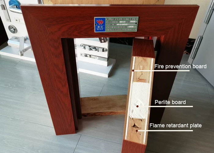 90 Minute Interior Fire Rated Wood Doors For Hotel Guestroom Entry