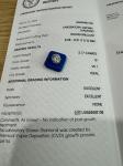2.17CT G VS1 3EX CVD Lab Created Diamond Round Cut IGI Certificate LG624443138