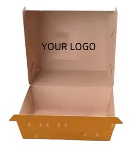 Quality Custom Eco-Friendly Burger Box for Fast Food Packaging Sustainable Choice wholesale