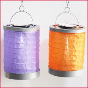 Quality Solar LED Nylon Lantern Cylinder with Lid wholesale