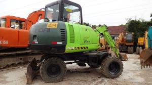 Quality Used Hyundai R60W-5 Wheel Excavator for sale wholesale