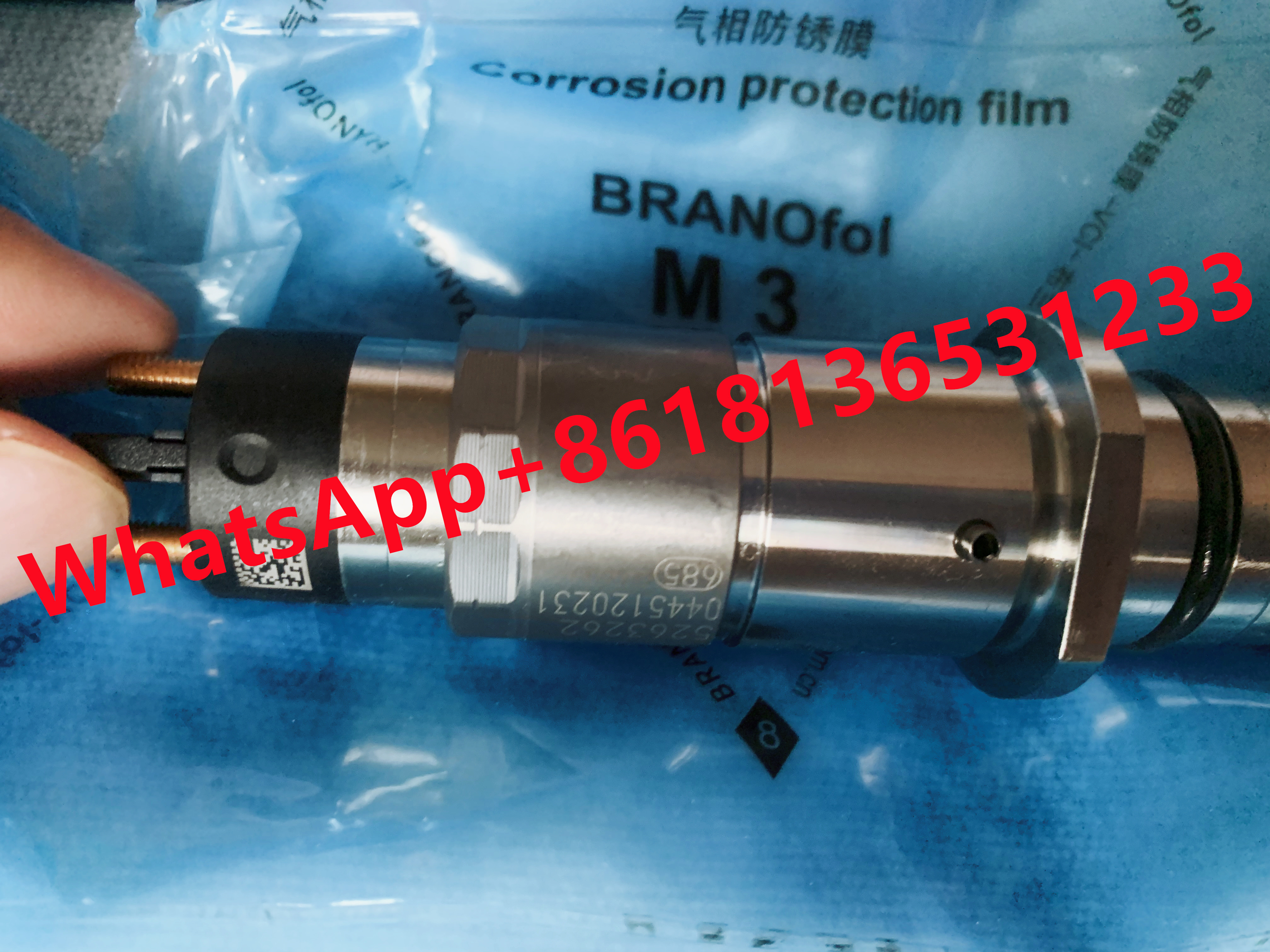 F00RJ02130 DSLA128P1510 Common Rail Injector PC200-8 0445120231