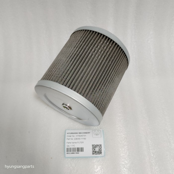 Excavator Filter 22B-60-11160 22B6011160 For PC220 PC220LL PC228